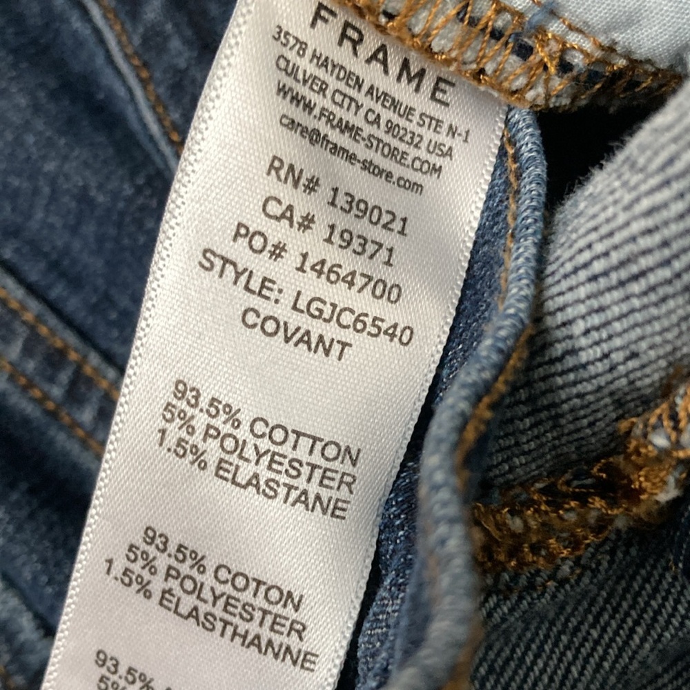 FRAME Le Garçon Crop Jeans - Picture 6 of 13